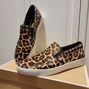 Michael Kors Keaton Slip On Printed Haircalf